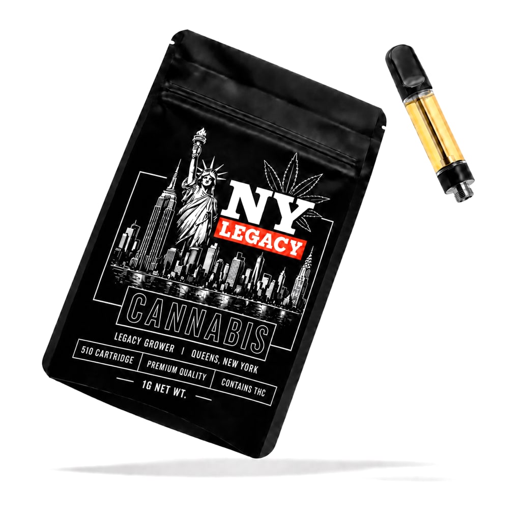 NY Legacy 510 Cart with black skyline mylar bag